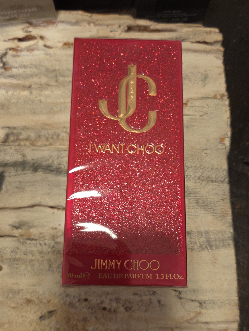 Jimmy Choo Pink Glitter 'I Want Choo' EDP 1.3 Oz